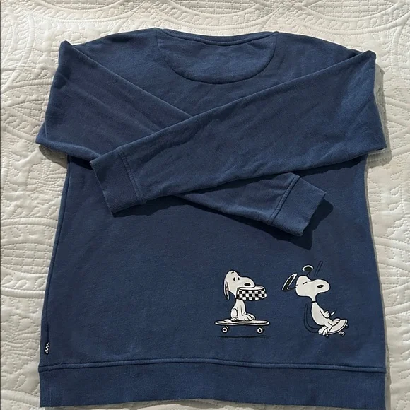 Vans Peanuts Crewneck Sweatshirt - SZ:M - Picture 5 of 6